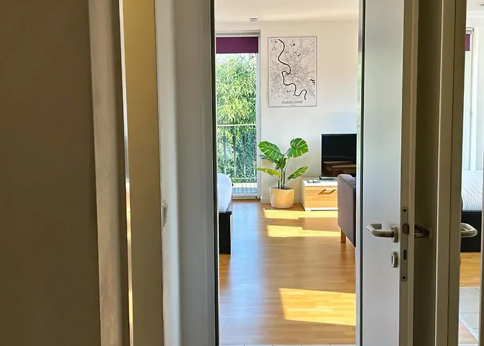 Appartement Quiet Garden-view Düsseldorf
